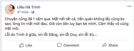Quang Đăng,Liêu Hà Trinh